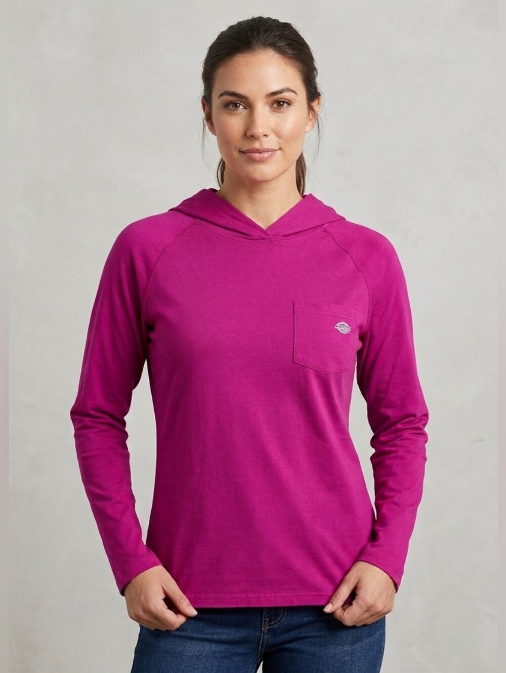 NWT Dickies Cooling Temp IQ Performance Workwear Outdoor  Long Sleeve Hoodie L